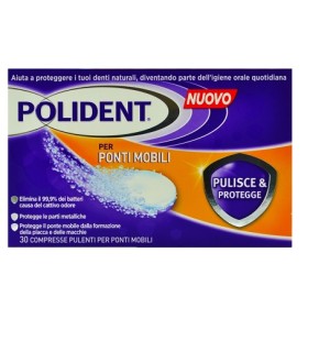 POLIDENT PULISCE&PRO 30CPR OFS