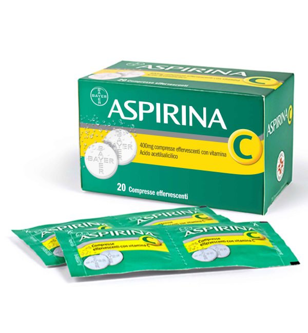 ASPIRINA C*20CPR EFF 400+240MG
