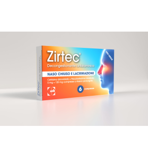 ZIRTEC DECONG ANT*6CPR 5+120MG